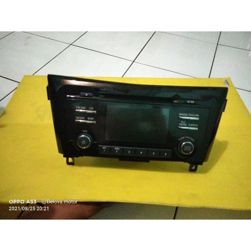 head unit OEM Xtrail T32 tahun 2015 original