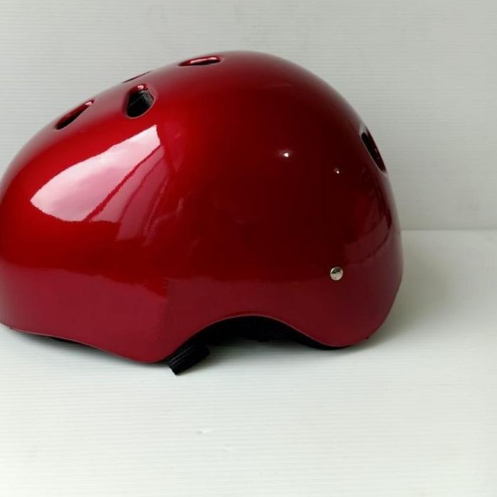 HELM SEPEDA DEWASA POLOS SEPEDA LIPAT BMX MODEL BATOK HELM MURAH