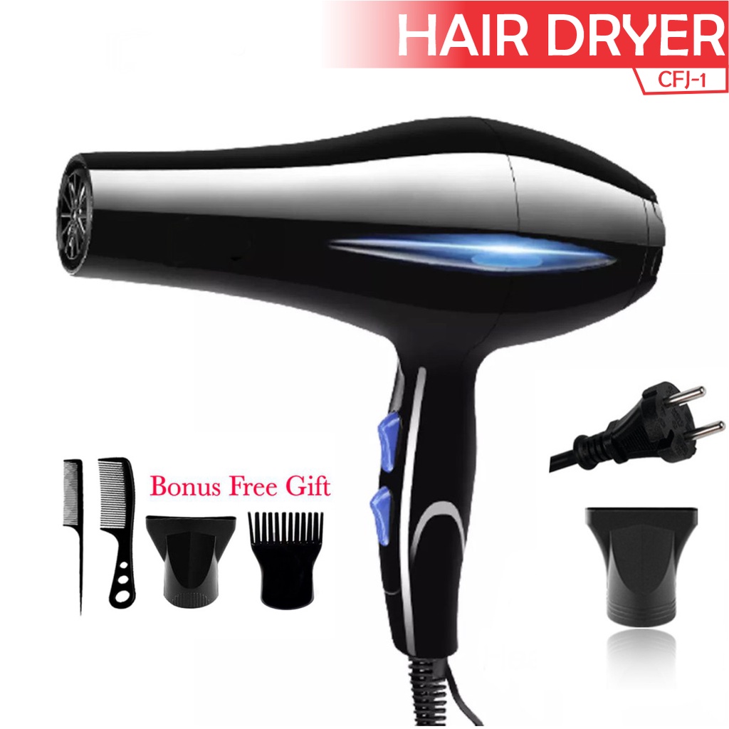 rumah_kita2020 Pengering Rambut Listrik Hair Dryer Profesional Blue Ray Rambut Jadi Sehat