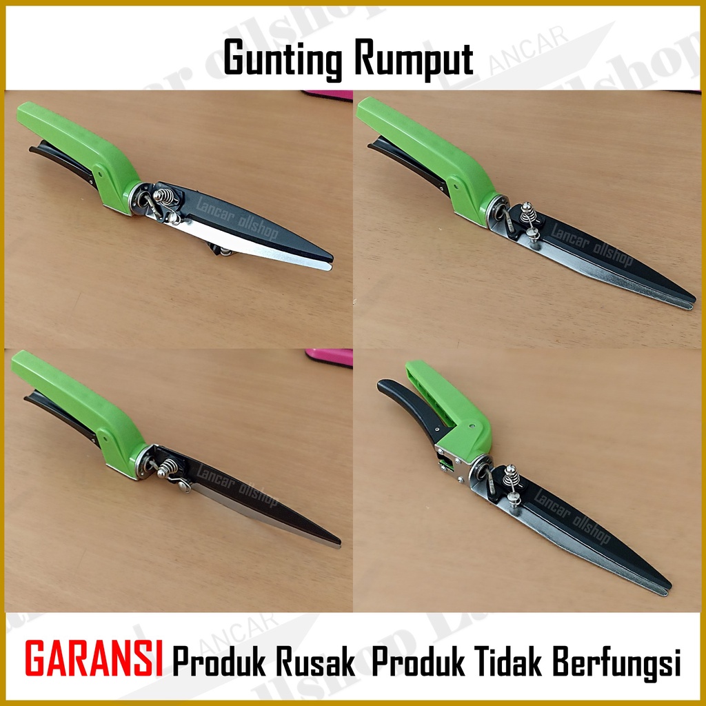 Gunting Rumput Dahan Ranting Pagar Kebun Besar / GUNTING RUMPUT Taman Tanaman 3POSISI Sabotan 3 Fungsi Posisi