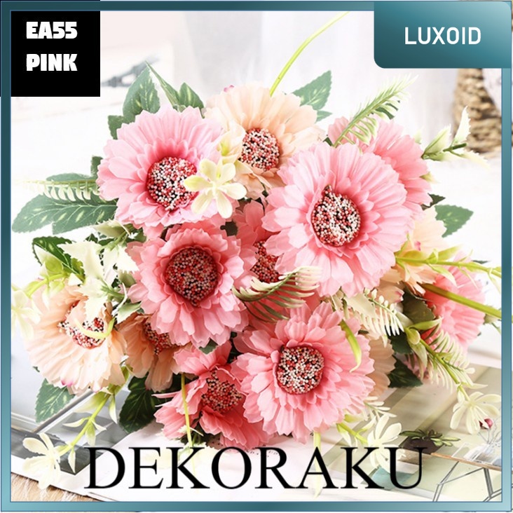 Bouquet bunga EA55 AGRA Artifisial Dekorasi - DEKORAKU