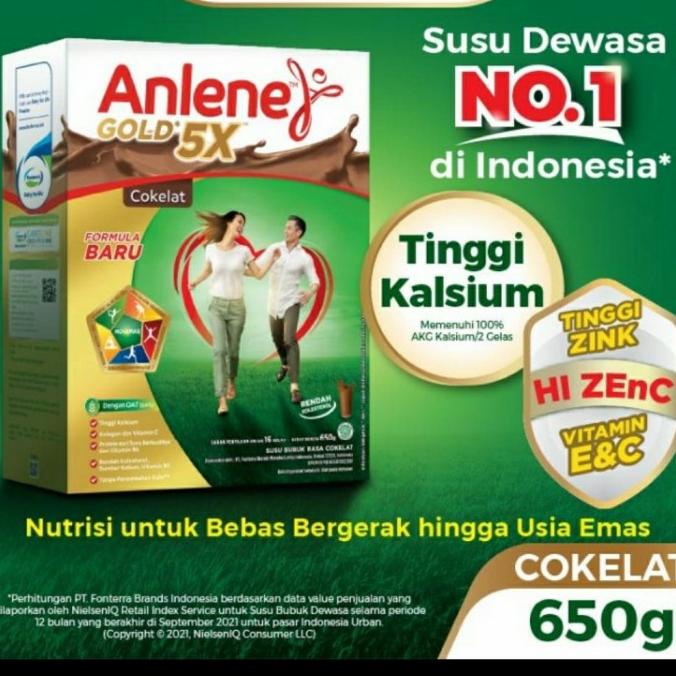 

[COD] Anlene Gold 5x 650 gram [COD]