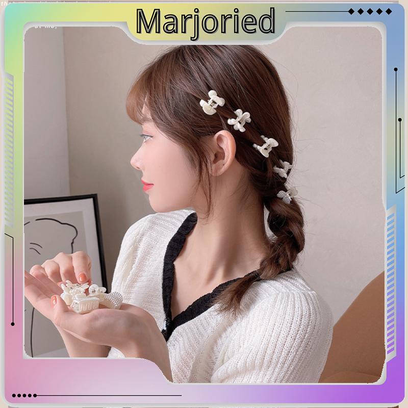 Korea Mini Aksesoris Rambut Fashion Jepit Rambut Mutiara-MJD