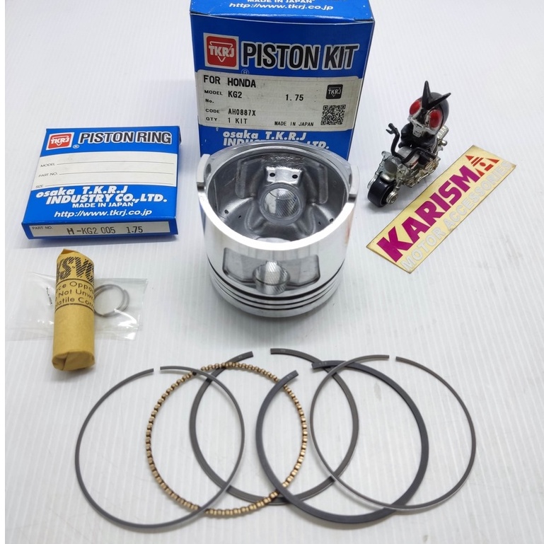 Piston Kit TKRJ Original Japan GL Pro Os Oversize 125 175 200 Pin 15