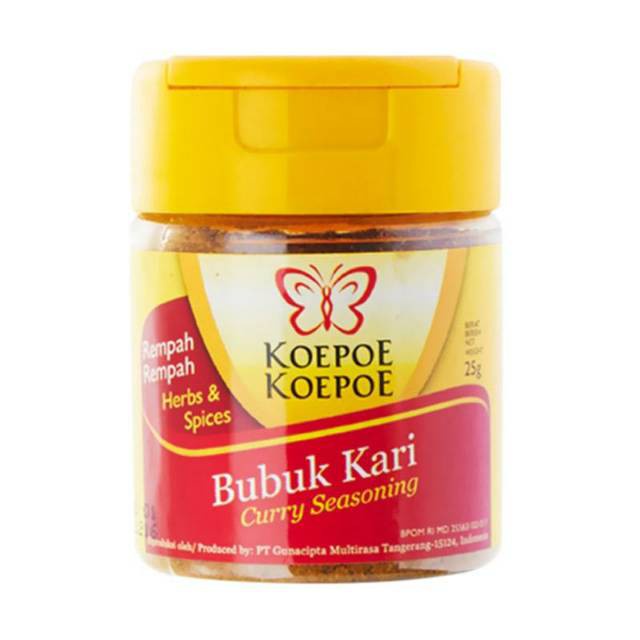 

[BTL] Koepoe Koepoe Kari Bubuk 25 GR | Kare Kupu Kupu