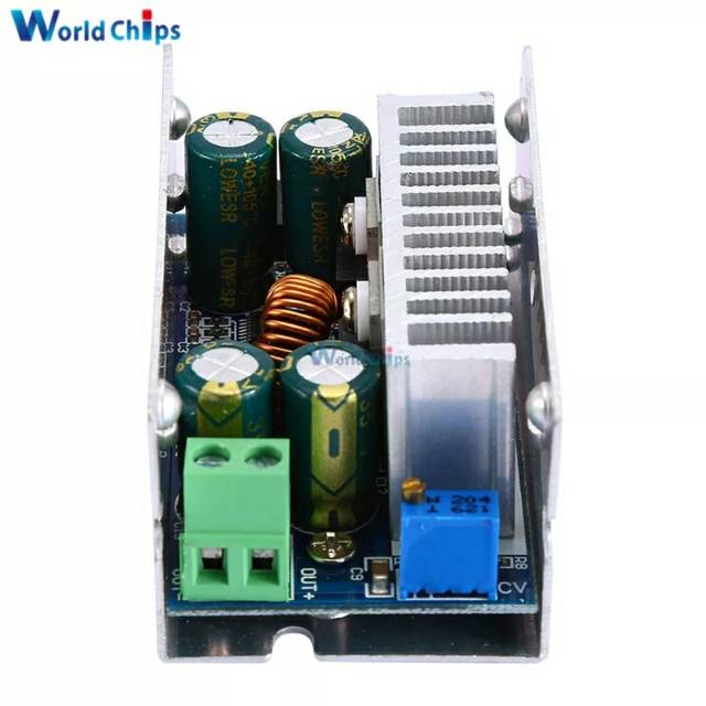 Step Down 15A 200W 60V Adjustable DC-DC Step Down Converter Buck Module 60V Adjustable Voltage Stabi