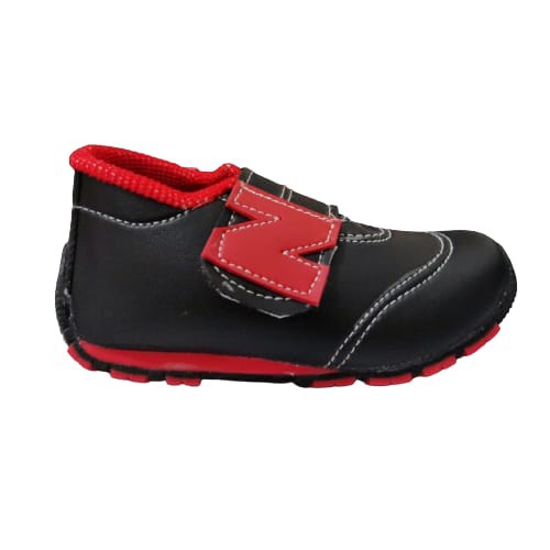 Kawa Baby Sepatu Anak Prewalker Logo N Black INA