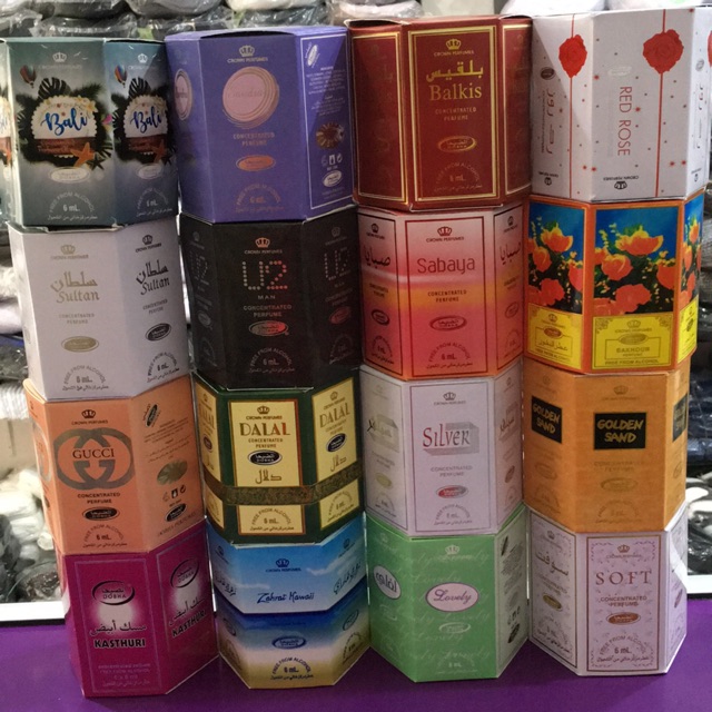 Minyak wangi dobha rol oN 6ml