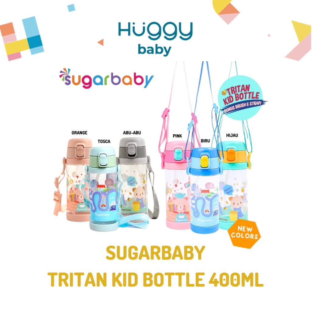 Sugarbaby TRITAN Kid Bottle 400ml | Botol Minum Anak