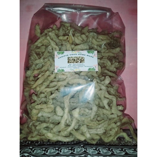 

Keripik Usus Homemade 1000 gram (1 kg)