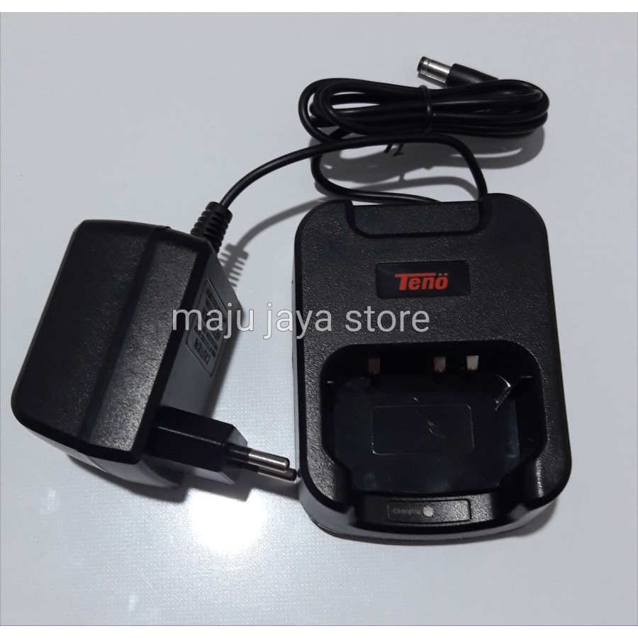 STN PAKET CHARGER & ADAPTOR HT HANDY TALKY TENO TN 211 NEW