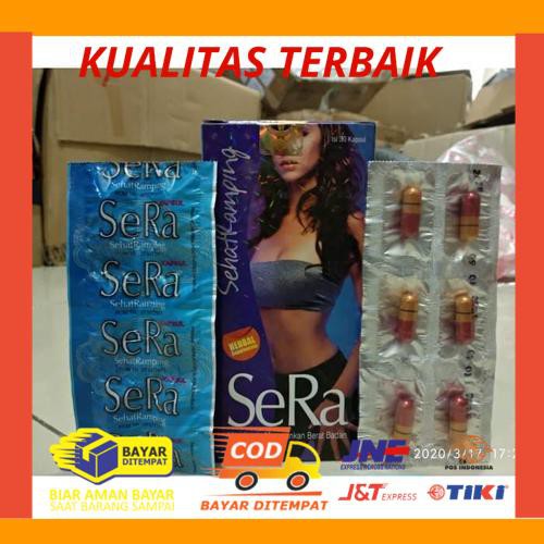 SERA ISI 30 KAPSUL 100% ORIGINAL,HERBAL PELANGSING,DIET SEHAT COD BISA