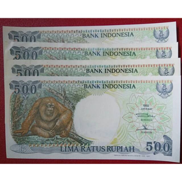 Uang 500 rupiah thn 1992