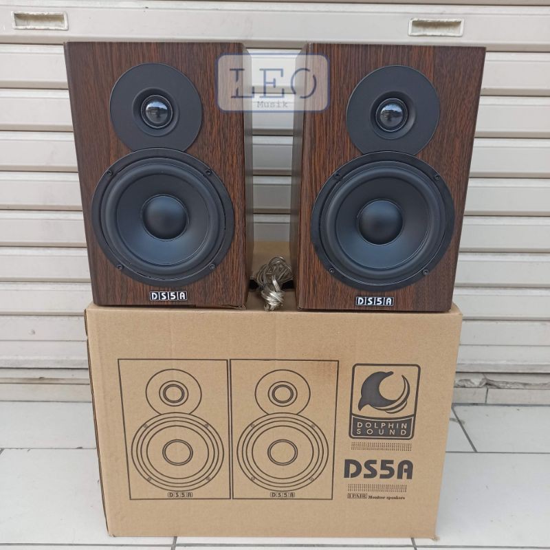 ISK DOLPHIN SOUND SPEAKER DS 5A DS5A MONITOR SPEAKER 5 inch