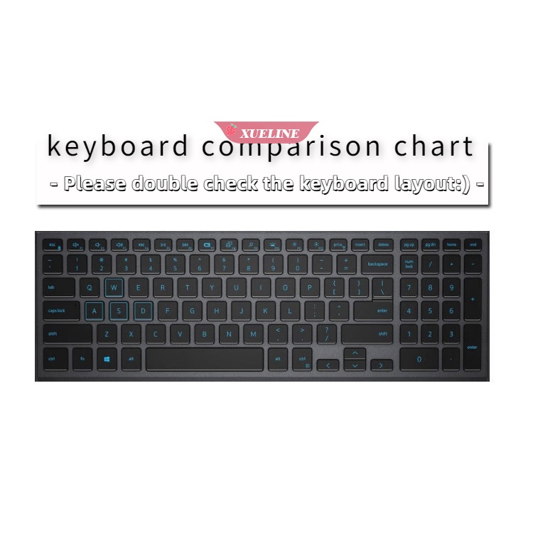 Casing Silikon Pelindung Keyboard Anti Debu Untuk Dell G3 Kaset 3590 3579 3779 15.6 &quot;(ZXL)