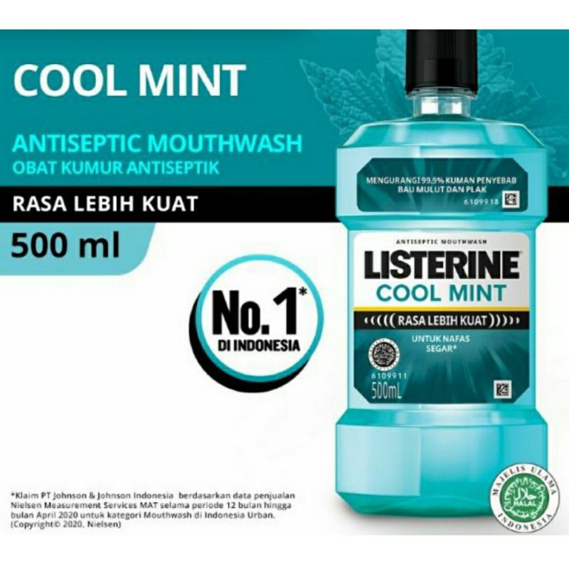 Listerine Mouthwash Obat Kumur 500ml