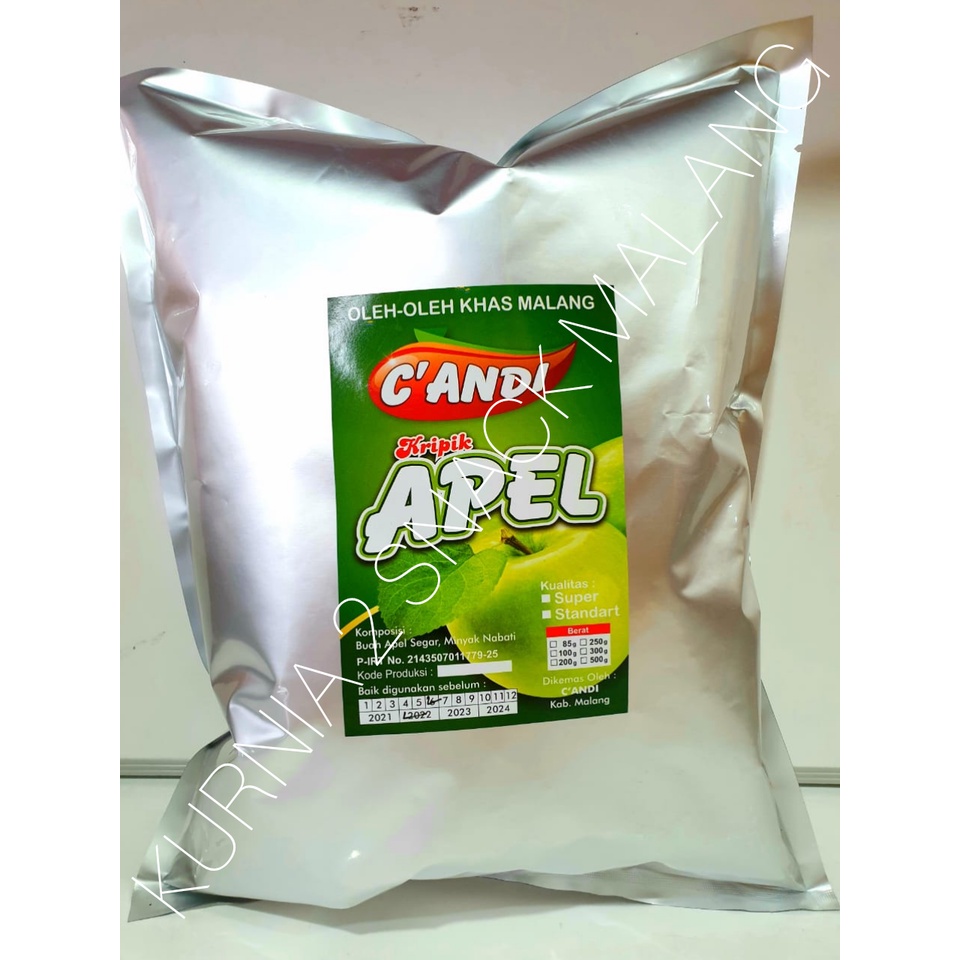 Keripik Aneka Buah Original Apel, Nangka, Salak Kemasan BESAR/SnackOri/SnackGrosir,SnackKiloan/KueLe