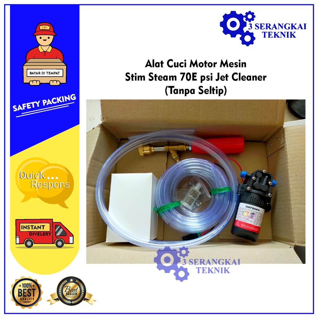 Alat Cuci Motor Mesin Stim Steam 70E psi Jet Cleaner