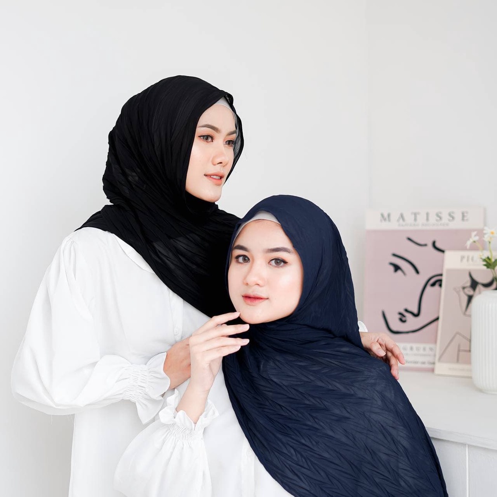 Pashmina Plisket Padi