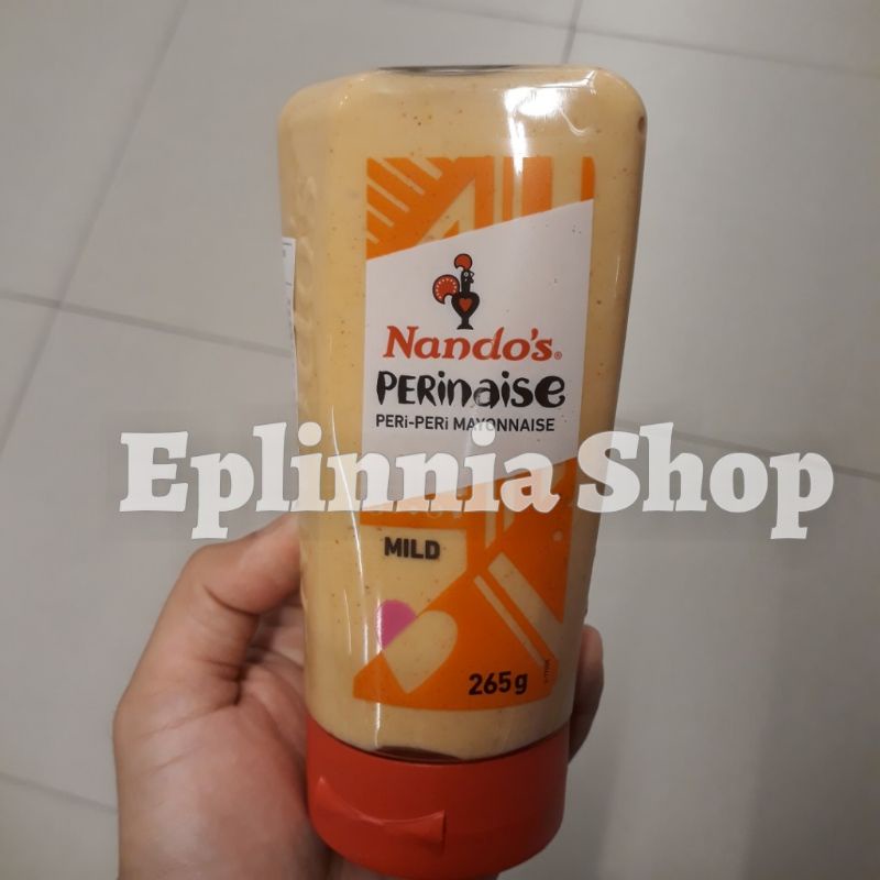 

Nando's Perinaise Peri Peri Mayonnaise Mild 265 gr - Nandos Mayonaise