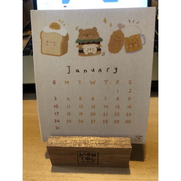 

Preloved kalender mentolart