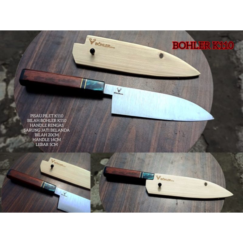 Pisau dapur Bohler k110 slp