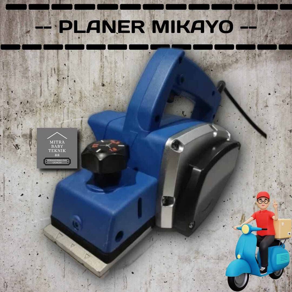 REALPICT !! planer mesin serut MIKAYO persis seperti modern M2900 mesin ketam pasah kayu M-2900