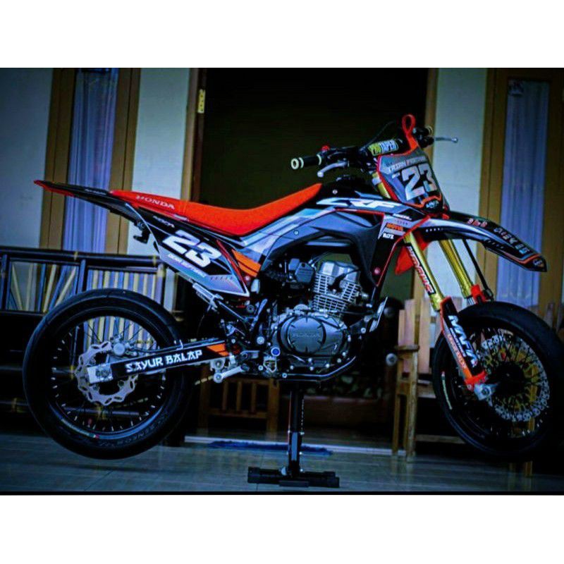 Decal Crf 150 L Full Hologram Bisa Request Desain Shopee Indonesia