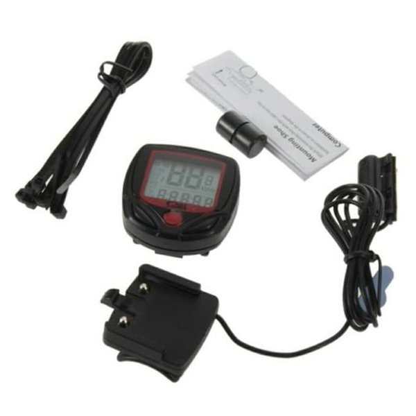 Speedometer Sepeda Lipat Gunung Mtb Outdoor 14 Function LCD Display
