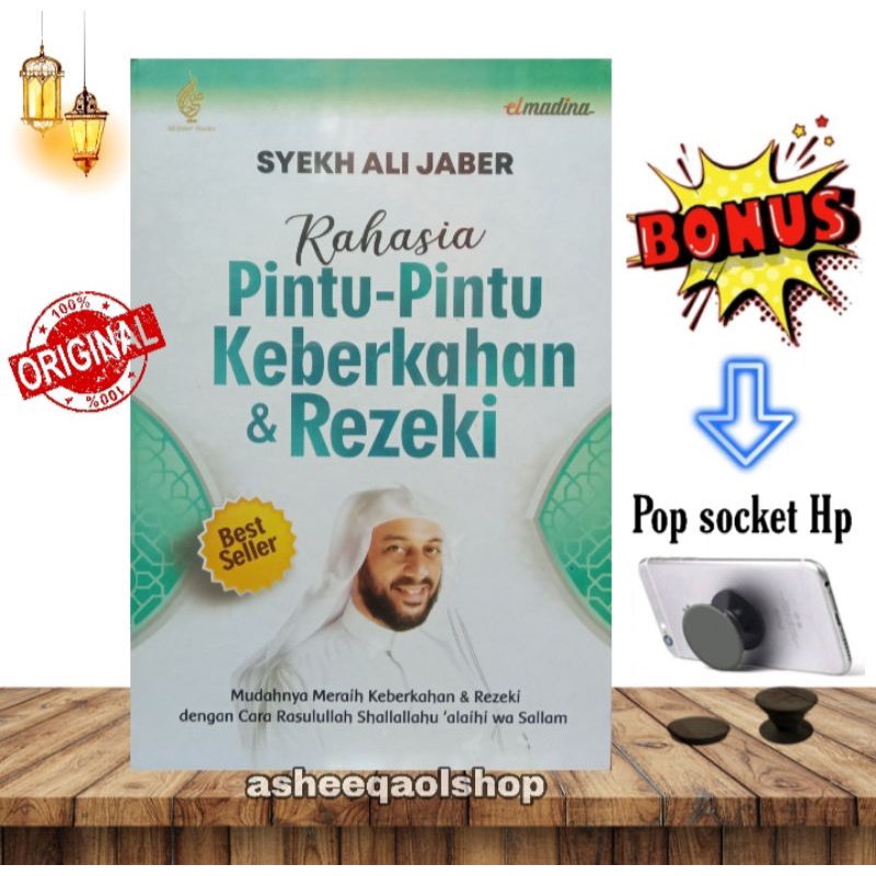 Buku Rahasia Pintu-Pintu Keberkahan &amp; Rezeki syekh Ali jaber /ORIGINAL