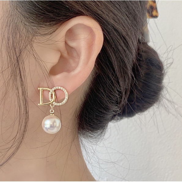 ANTING KOREA TITANIUM LUXURY PEARL ANTING TUSUK ANTI KARAT WANITA GIWANG AKSESORIS ANAK PEREMPUAN FASHION IMPORT ANT55