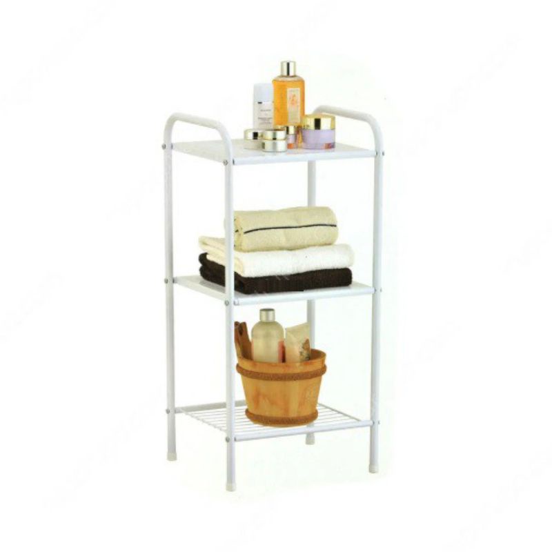 Rak 3 susun Informa Self Rack Rak Kamar mandi Handuk Baju Rak Dapur Toples Meja Lemari Sudut