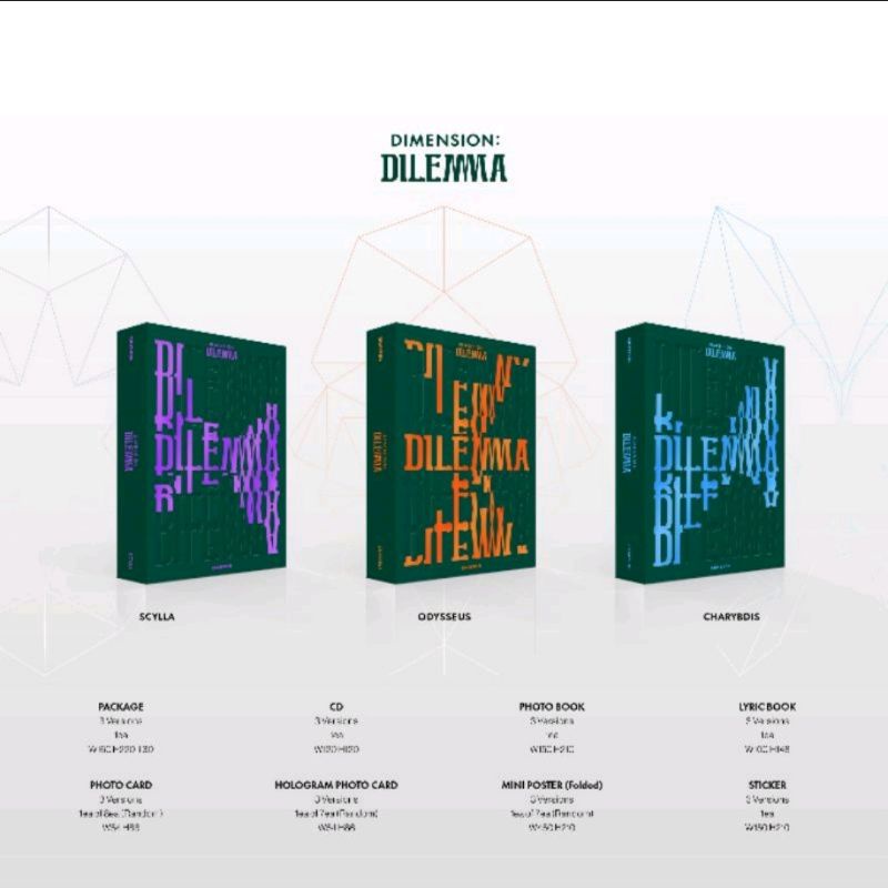 [OPEN PO] ENHYPEN DIMENSION : DILEMMA ( 1st Mini Album ) + Poster & Web Benefit Termurah Kpop
