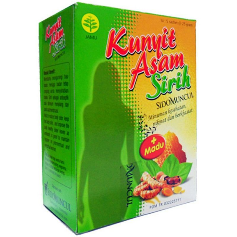 Kunyit Asam Sirih Madu/KUNYIT ASAM/KUNYIT ASAM SIRIH/MADU/MENGURANGI BAU BADAN/BAU BADAN