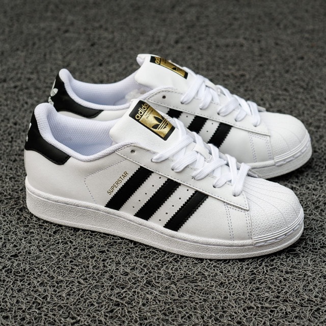 SEPATU ADIDAS SUPERSTAR FOUNDATION PACK WHITE BLACK