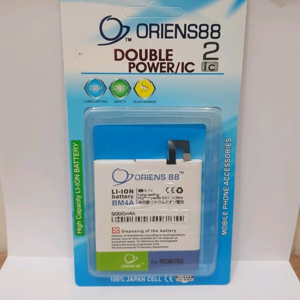 Promo BATRE DOUBLE POWER XIAOMI REDMI PRO BM4A