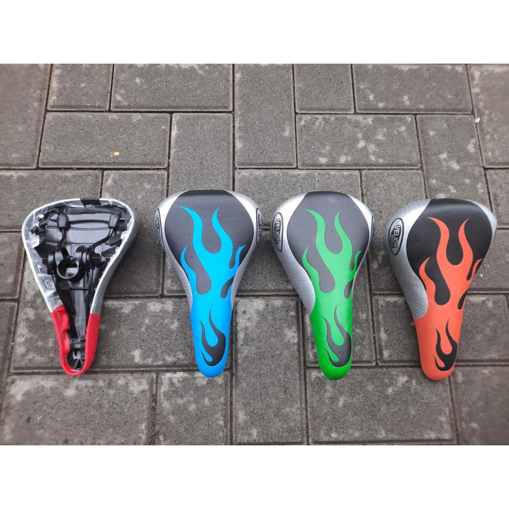 TERMURAH!!! Jok Sepeda Anak VELION LIST SILVER / 12-20 Inch / Realpict
