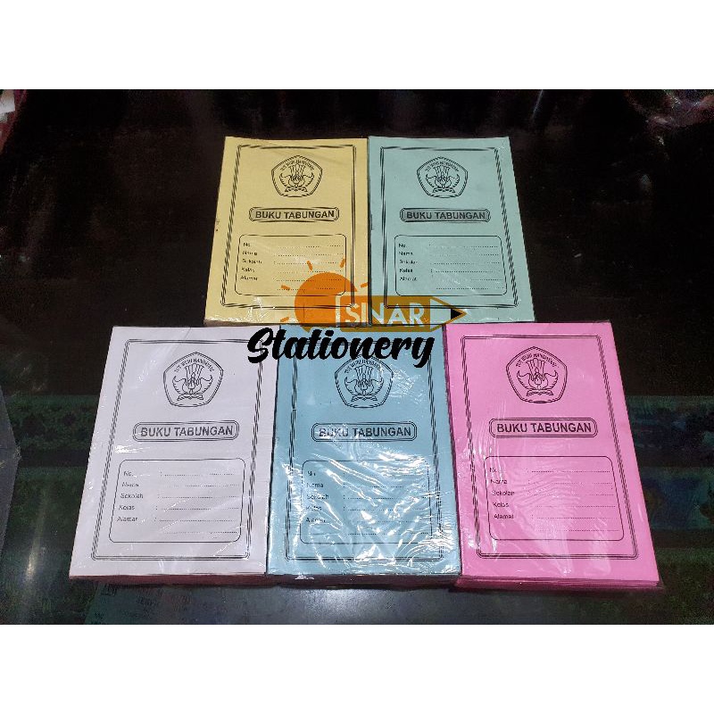 

Buku tabungan 1pak isi 50pc