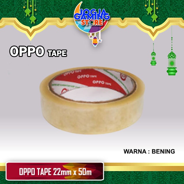 

LAKBAN BENING ISOLASI OPPO TAPE 2250 WHITISH 22 mm x 50 m
