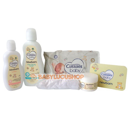 Cussons Baby Newborn Gift Pack Set || Cussons Baby Perawatan Newborn | Paket Mandi Bayi Cussons Baby Set