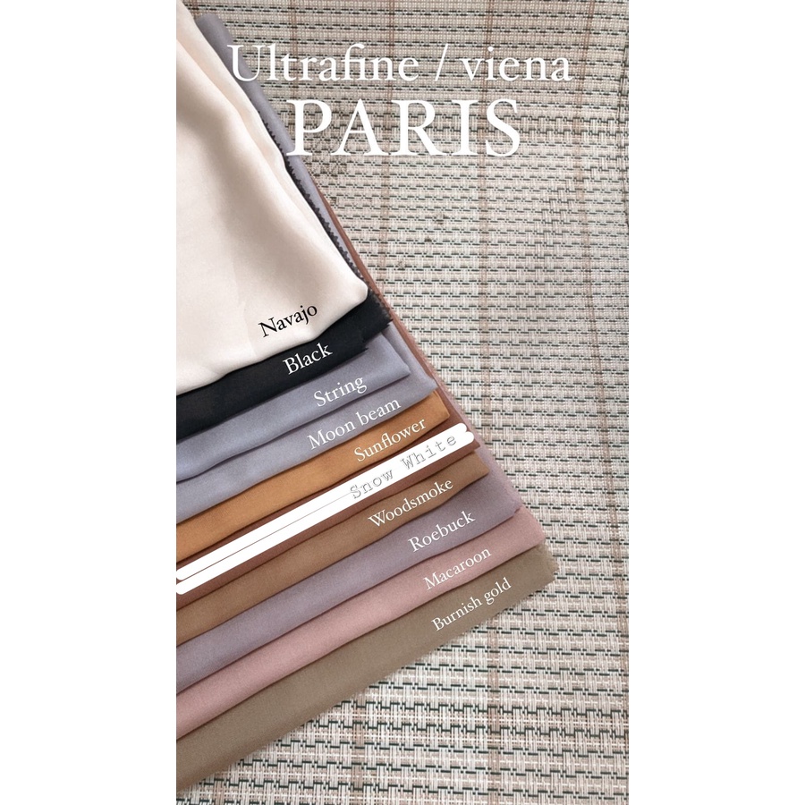 VOAL PARIS VIENNA PREMIUM LASERCUT 120X120|KERUDUNG PREMIUM POLOS SEGIEMPAT 120X120|VOAL HIJAB GROSI