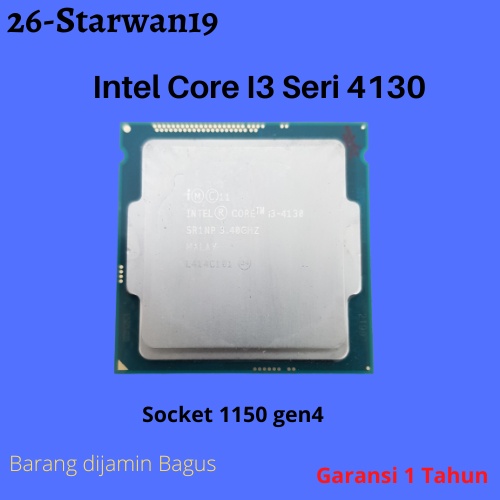 Procsessor core i3 seri 4130 gen4 intel
