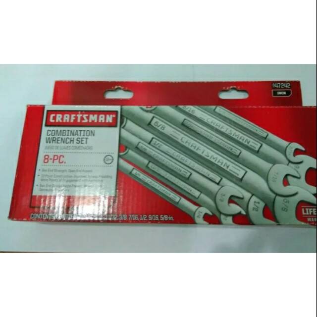 Craftsman Combination Wrench Metric 12pt