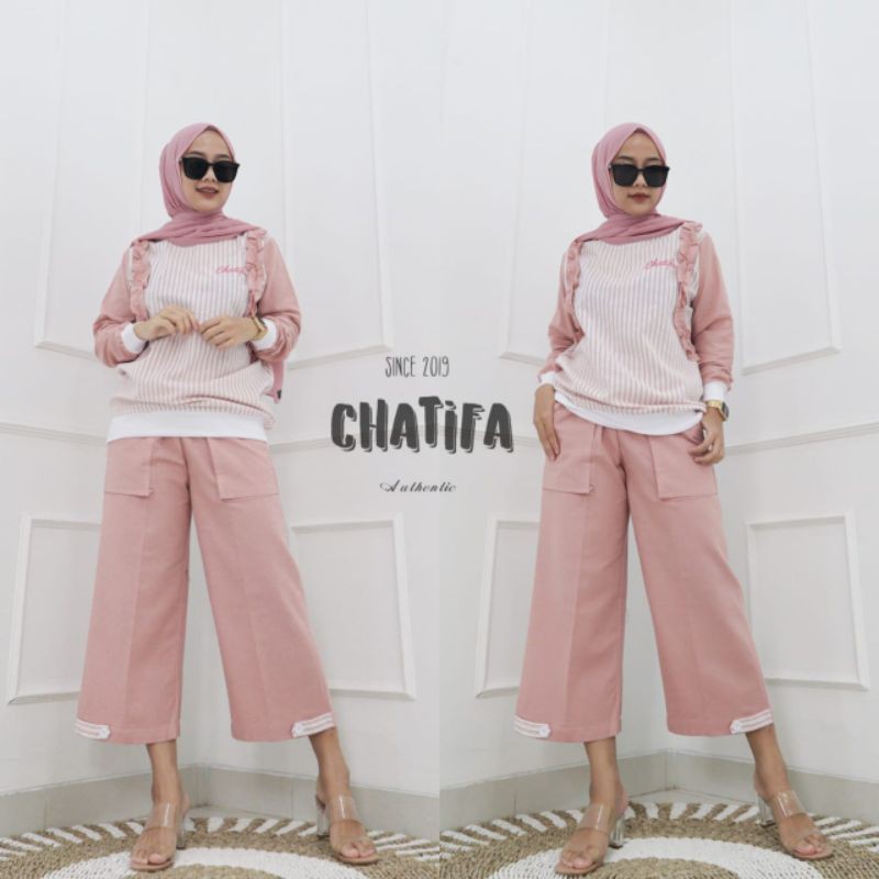 One set kulot Chatifa