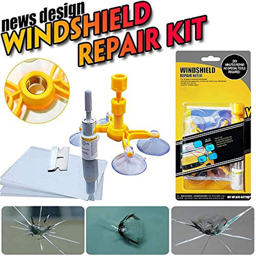 Jual Windshield Repair Kit Alat Reparasi Perbaiki Kaca Mobil Retak ...