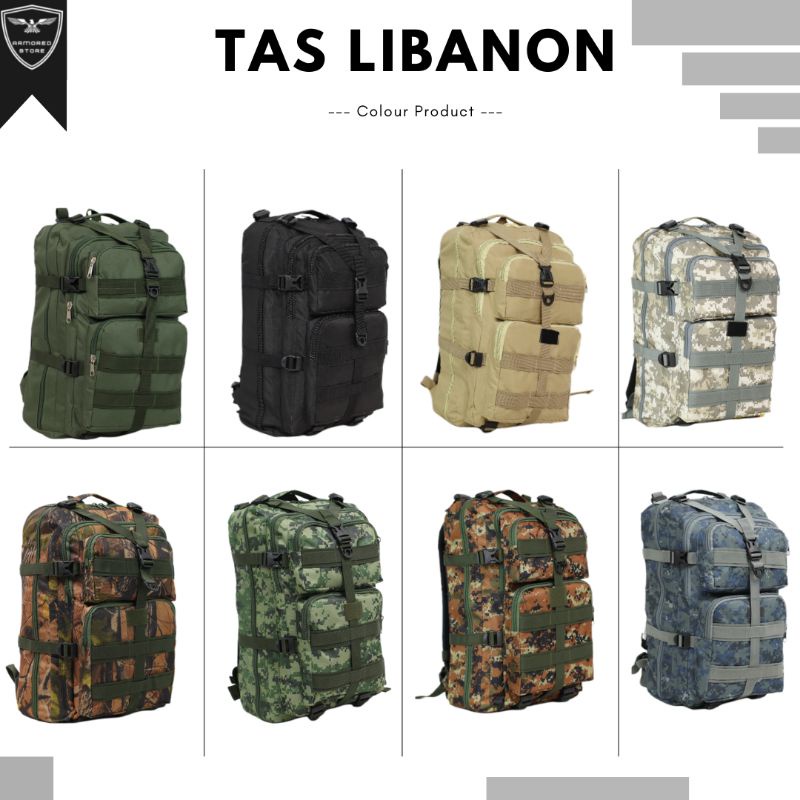 Tas Ransel Tas army Tas Libanon Tas Laptop Tas sekolah Tas outdoor Tas Punggung