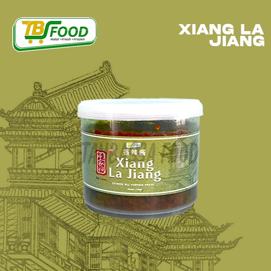 Sambal Mogu La Jiang, Sambel Niuro La Jiang, Mogu La Jiang ,Jirou la Jiang 270gr/Bumbu Hotpot Dimsum Rasa Jamur, Ayam, Sapi, Pedas/Ramen/Szechuan/Lamian/ Chili Bean Sauce Paste/Pasta Kedelai Chili/Topanciang/Broad Bean Chili Sauce/Pixian Doubanjiang Halal