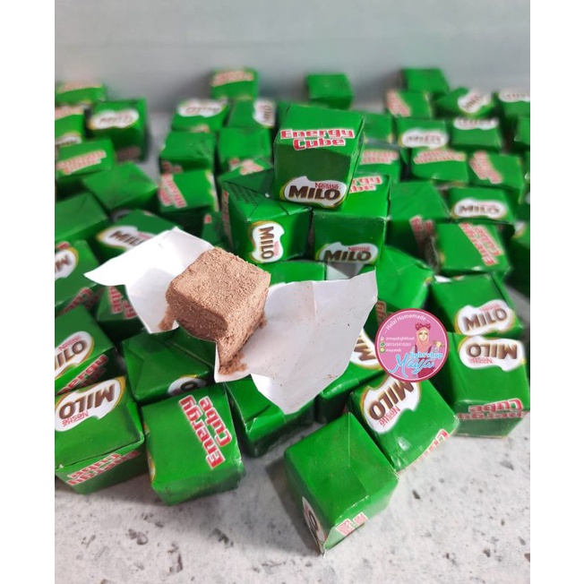 Milo cube eceran permen milo snack coklat susu import halal murah harga satuan