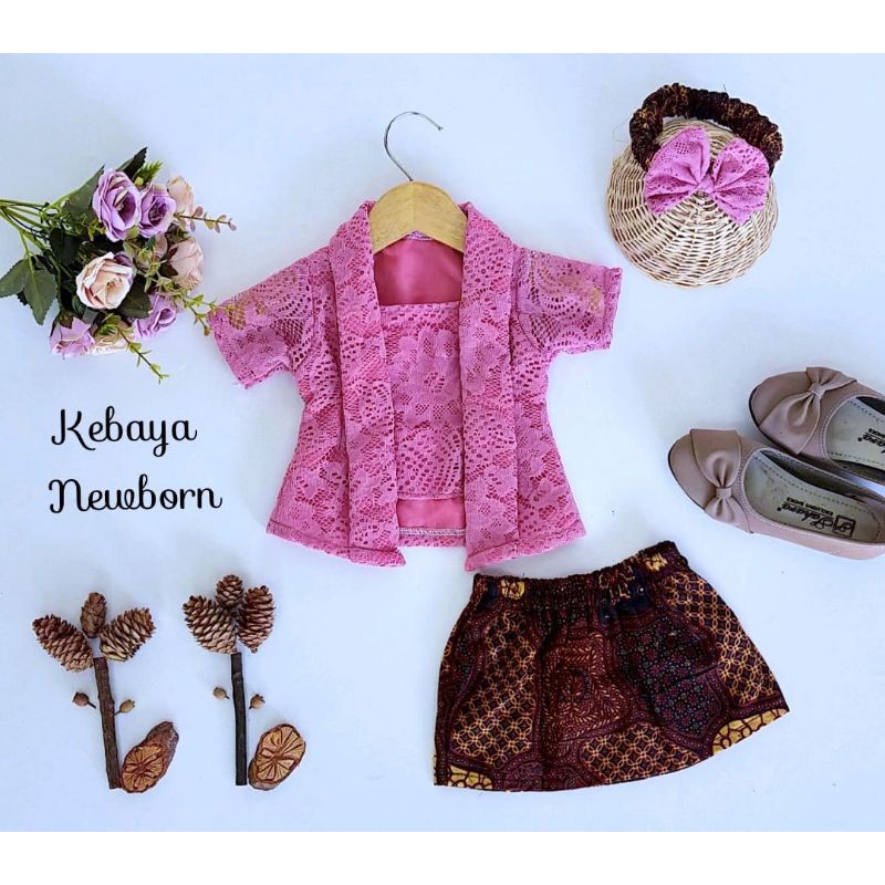 KEBAYA ANAK NEWBORN MODEL KUTUBARU