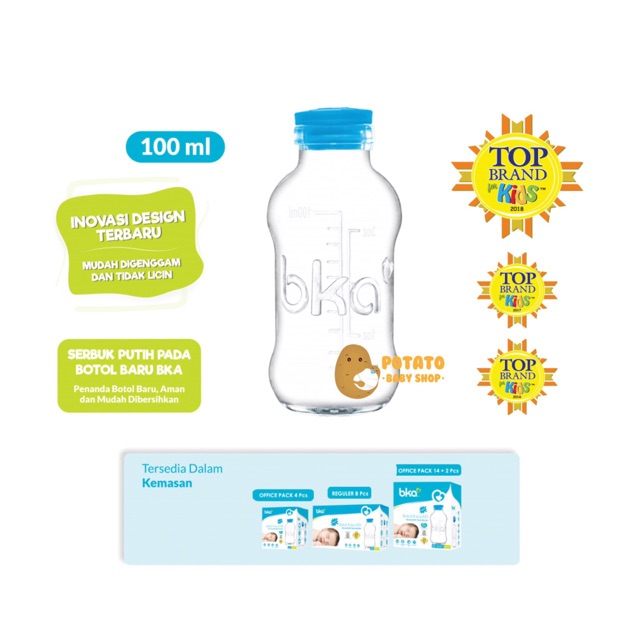 BKA - Botol Kaca Asi 8pcs
